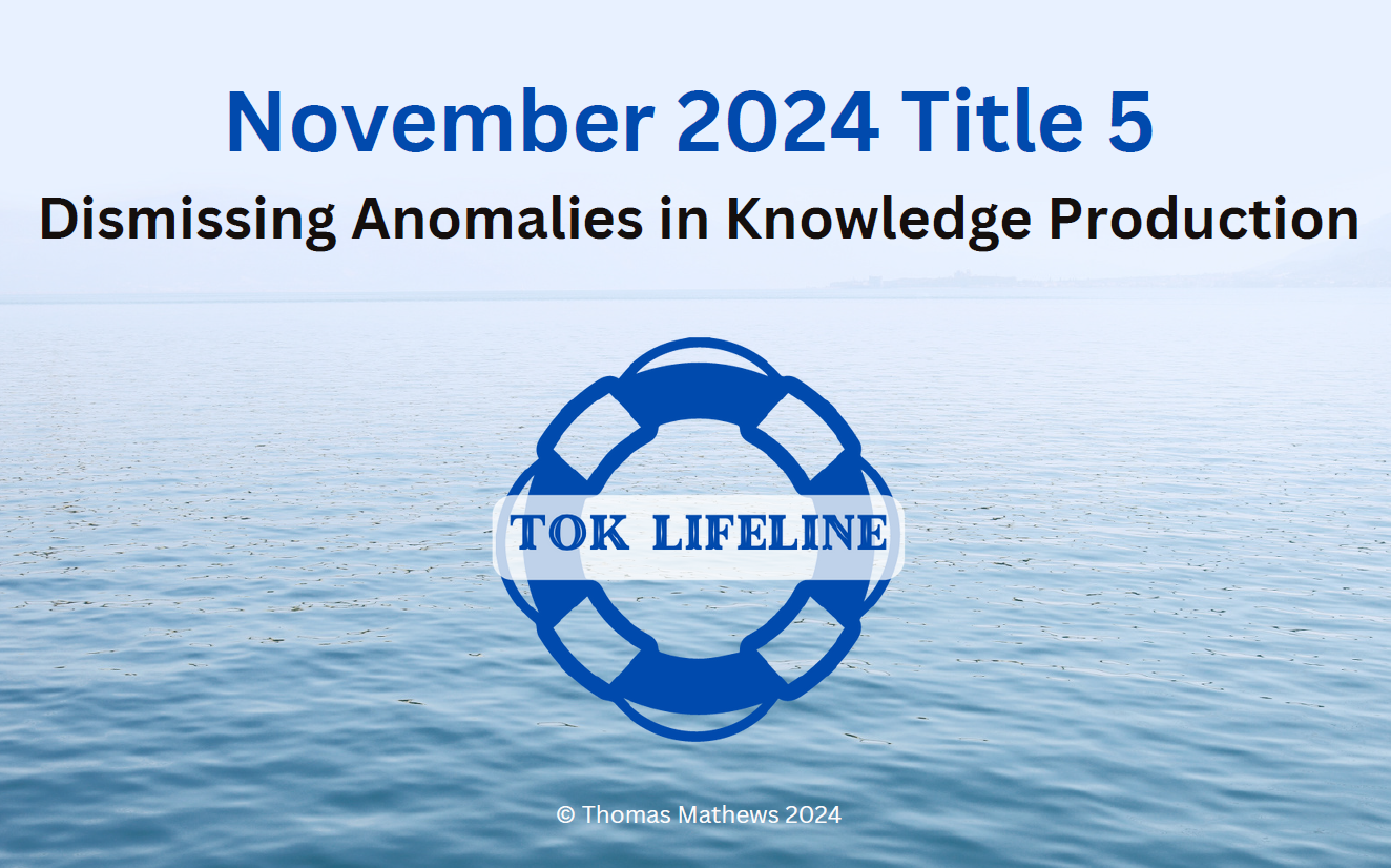 ToK November 2024 Essay Title 5 Breakdown TOKLIFELINE